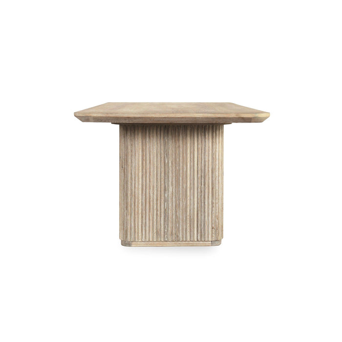 Vander - Oak Wood 84" Dining Table