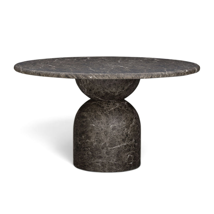 Cynthia - Indoor / Outdoor Dining Table - Dark Emperador Marble