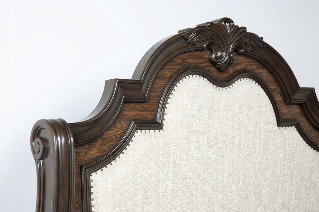 Ludwig - Queen 5 Piece Bedroom Set - Dark Brown