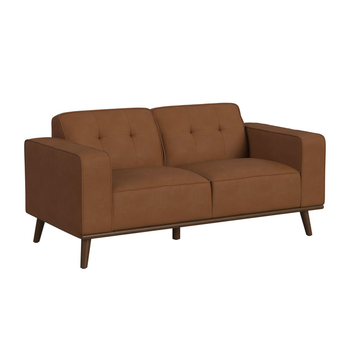 Destiny - Loveseat With Wood Front