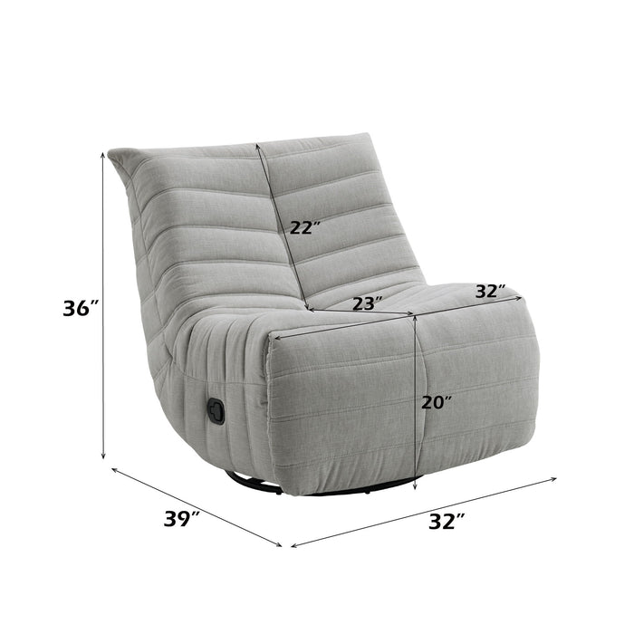 Glider Recliner Chair With Swivel