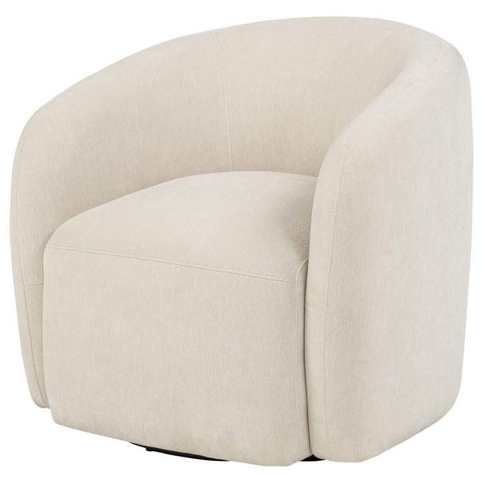 Stanley - Swivel Accent Chair - Beige