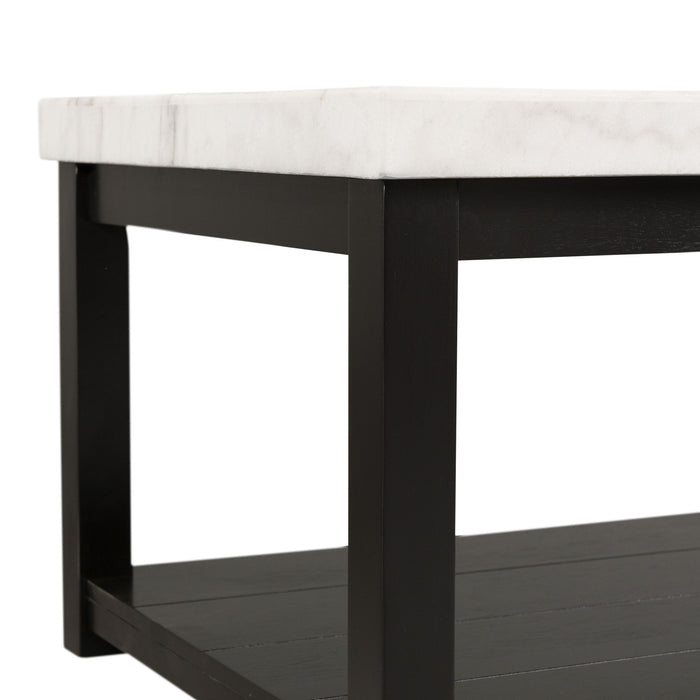 Marcello - Coffee Table With Casters - White