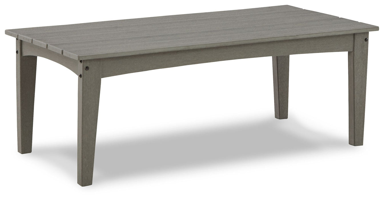 Visola - Cinza - Mesa de Cocktail Retangular