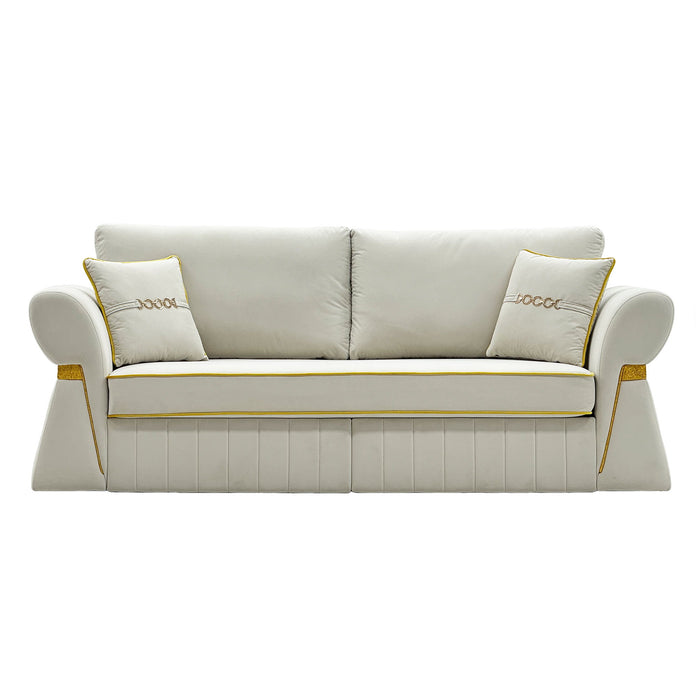 3 Seater Sofa & Pocket Coils And Foam Cushion