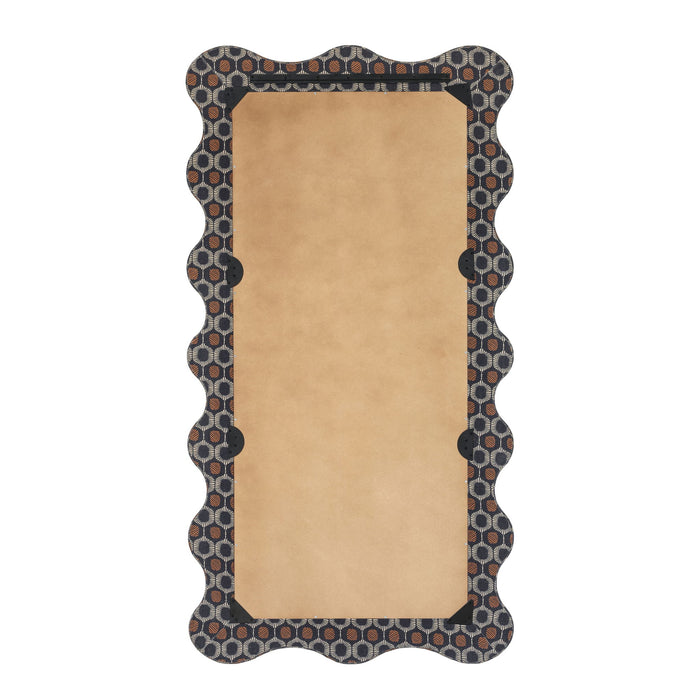 Charlene - 39" x 75" Squiggle Wall Mirror - Biologic Print