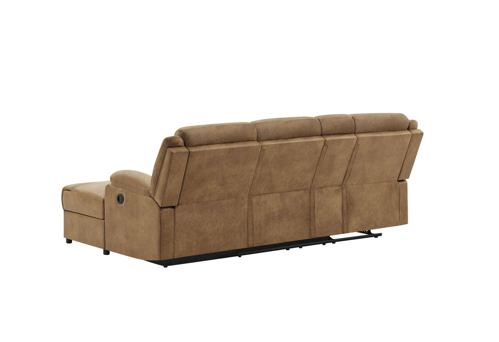 U6980 - Sectional - Brown