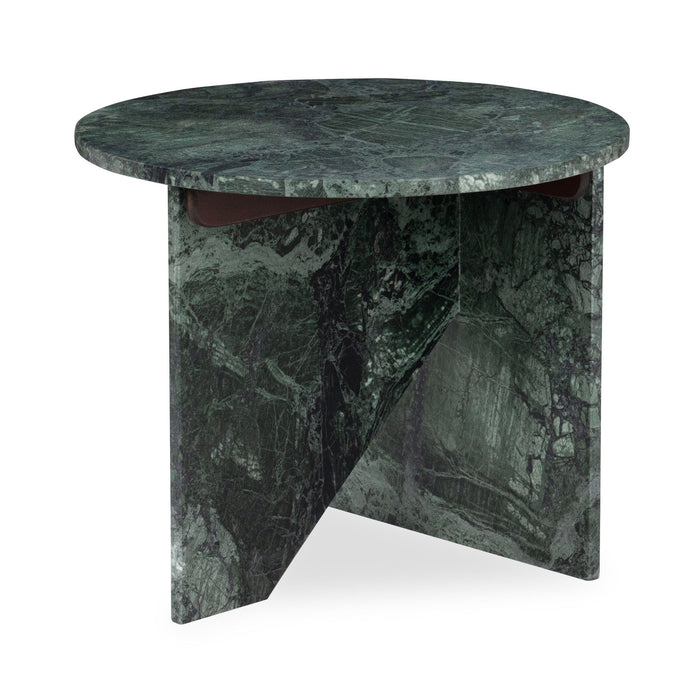 Briley - Marble Round Accent Table