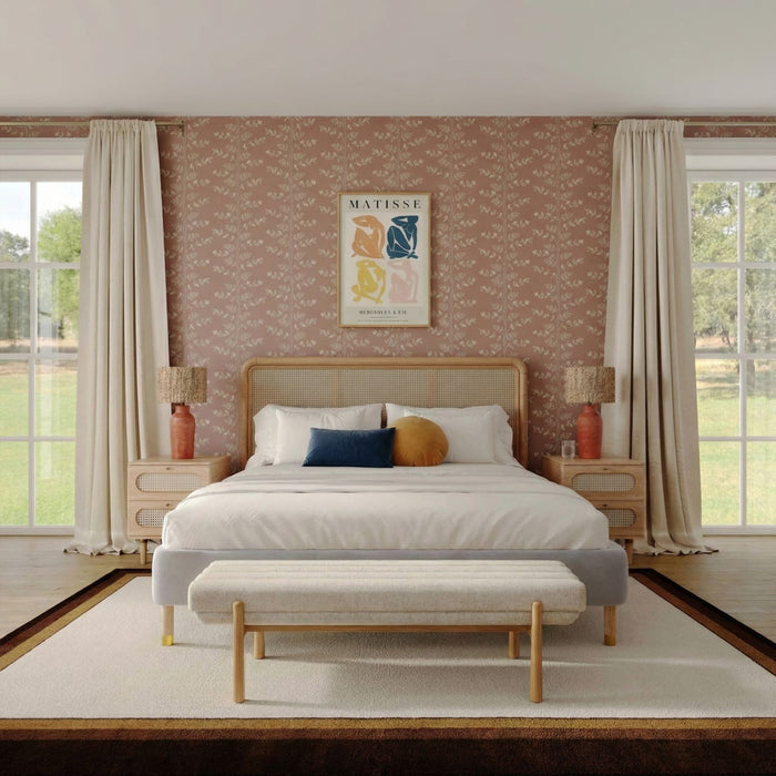 Julianna - Textured Fabric Bench