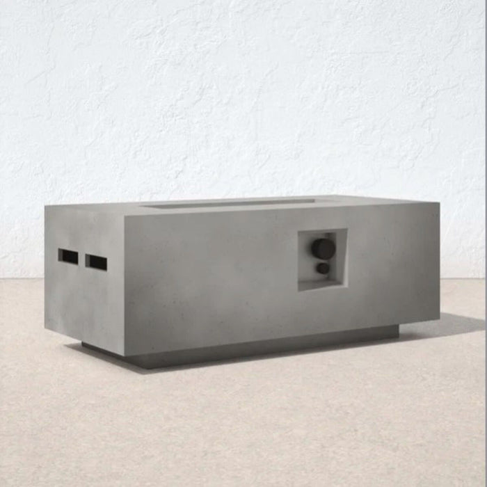 Propane Outdoor Durable Fire Pit Table - Gray