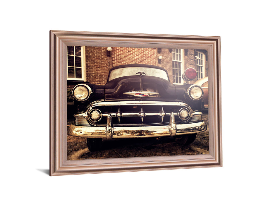 Crimson Cruiser - 28" x 34" Framed Wall Art