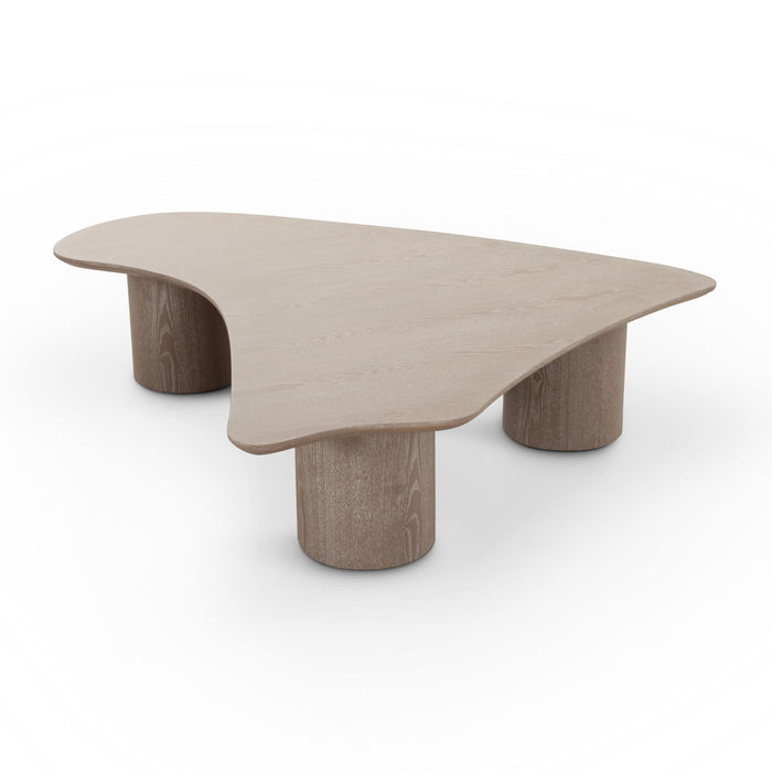 Rhema - Low Coffee Table - Washed Ash
