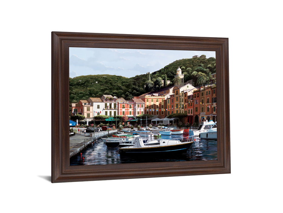 Harbor Village Serenity - 28" x 34" Framed Wall Art