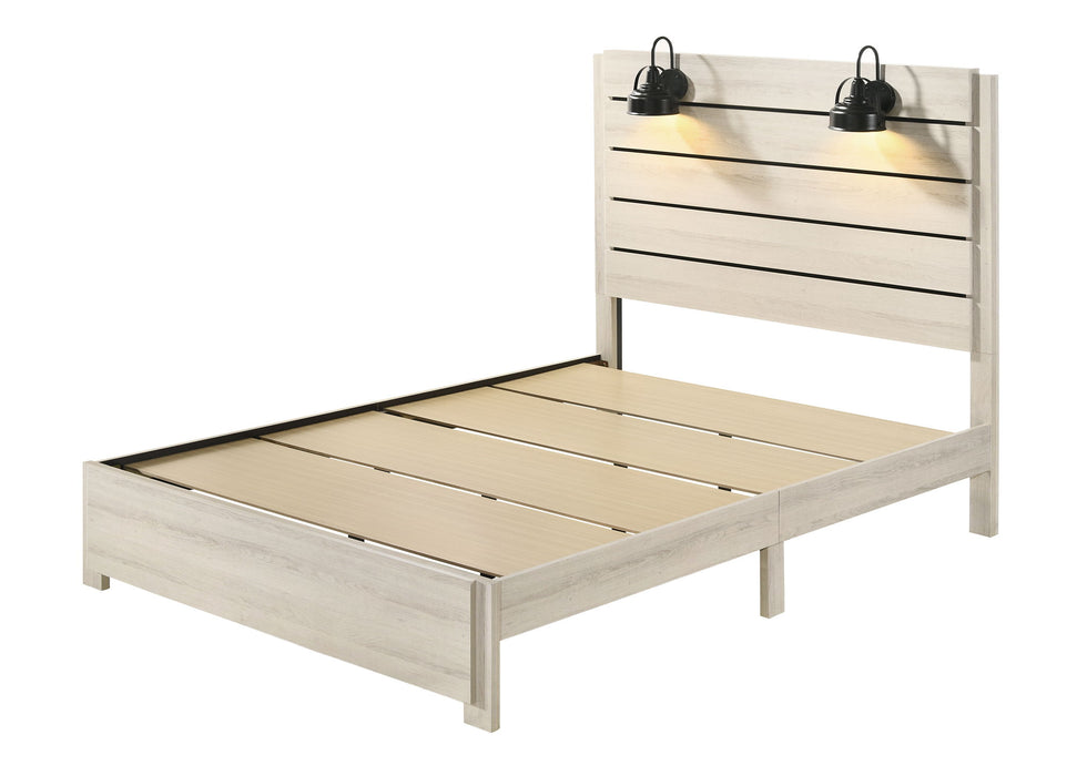 Carter - Full 5 Piece Bedroom Set - White