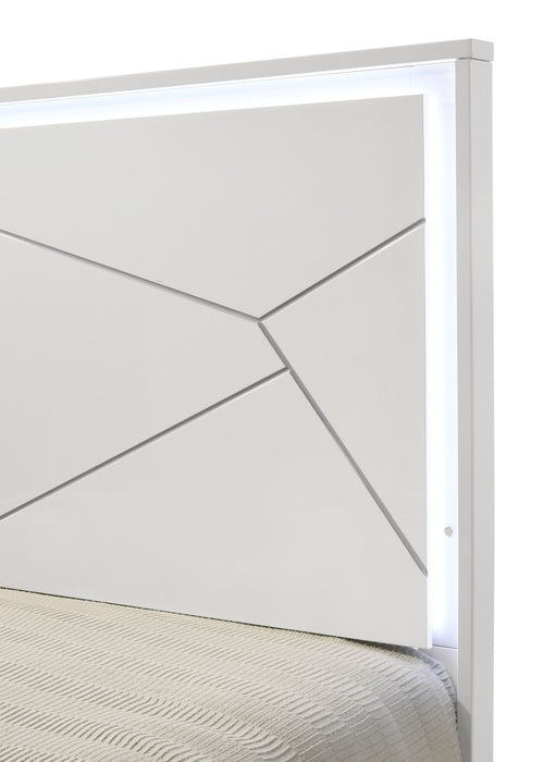Ayla - Queen Bed - White