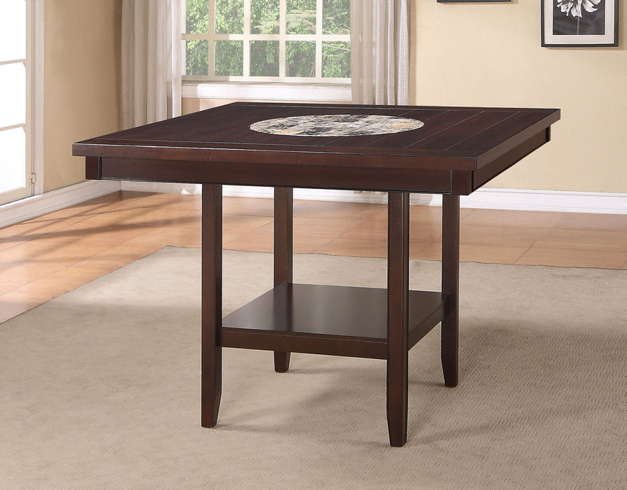 Fulton - 6 Piece Dining Room Set - Dark Brown