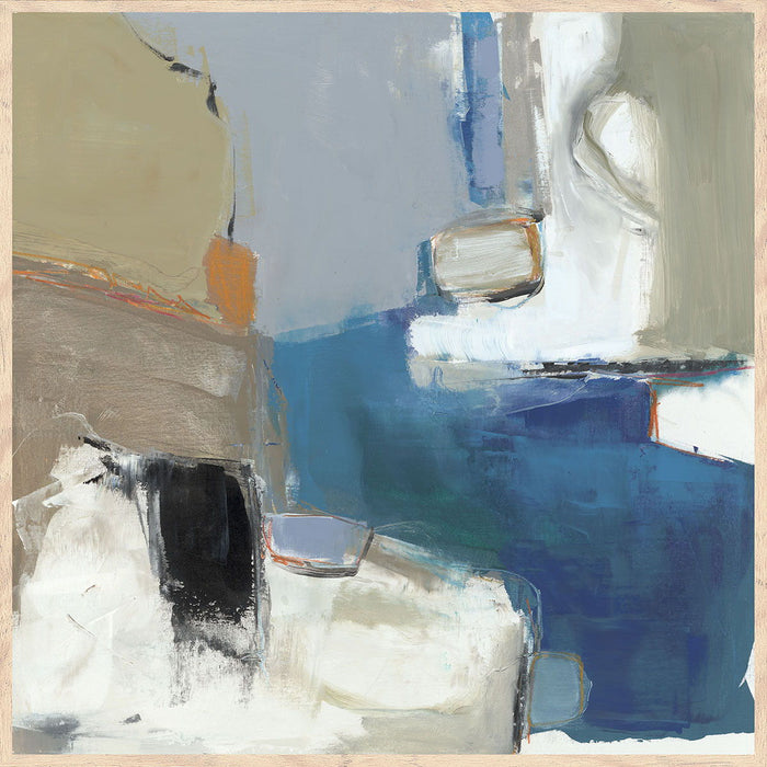 Maker - 48" x 48" Painting By Buddy Whitlock - Oak Natural