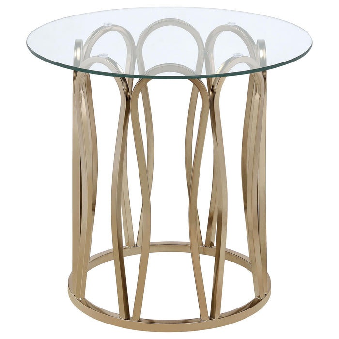 2 Piece Coffee And End Table Set - Chocolate