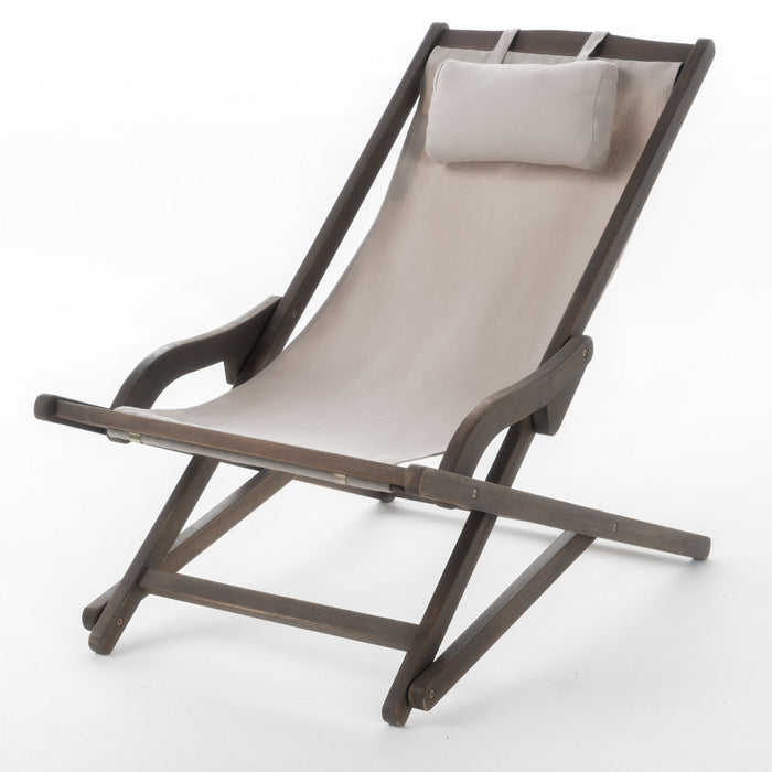 Arcadia - Outdoor Sling Chair With Pillow