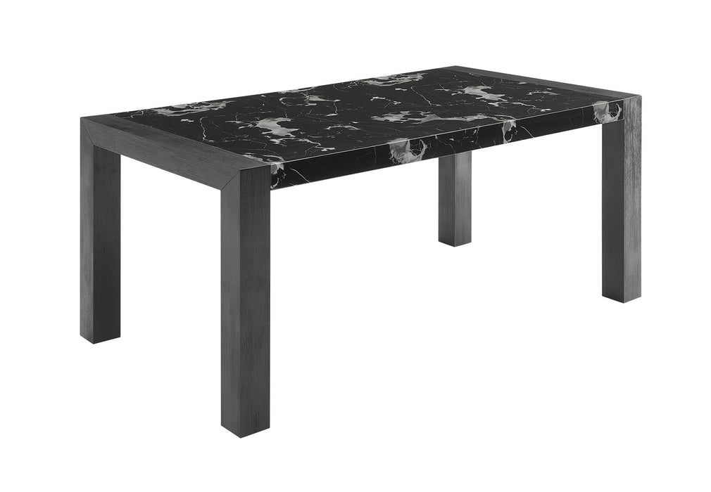 D4088 - 9 Piece Dining Room Set (Dining Table With 8 Dining Chair) - Black