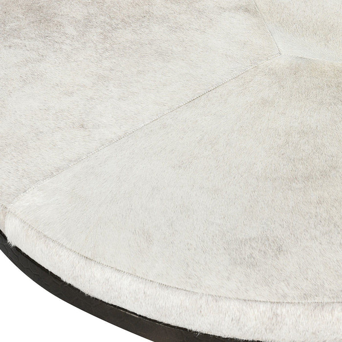 Bose - Hide Round Coffee Table - Dusty Cream