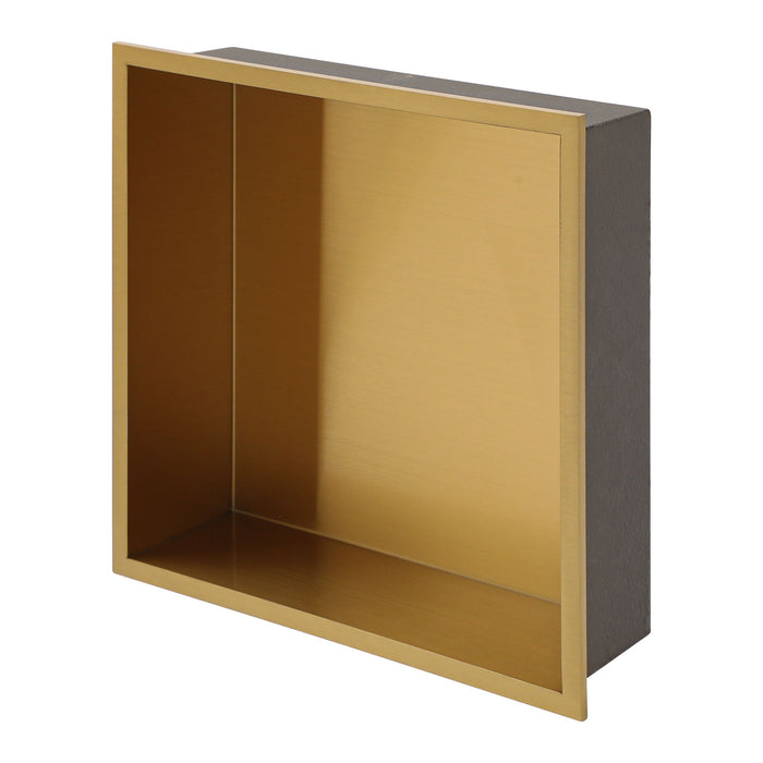 Stainless Steel Shower Niche With Seamless Design For Bathroom Storage