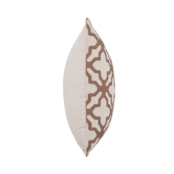 Lineage - Mullan 22" x 22"Pillow - Frothed Brown