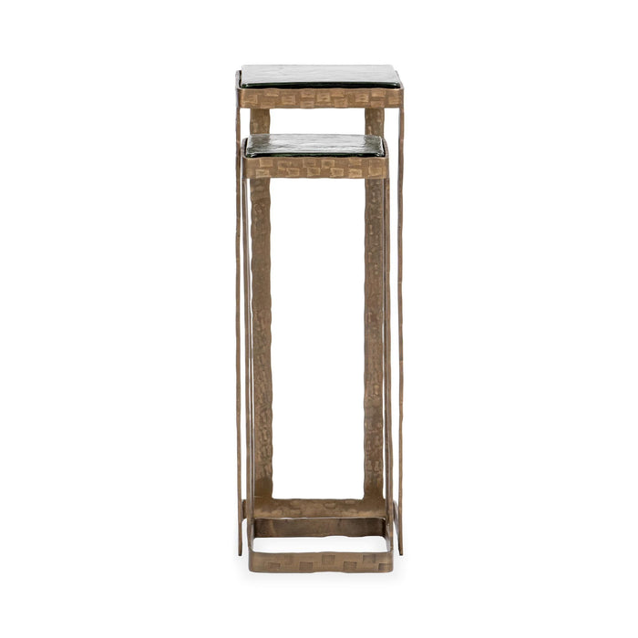 Gillian - Nesting Accent Tables - Brass