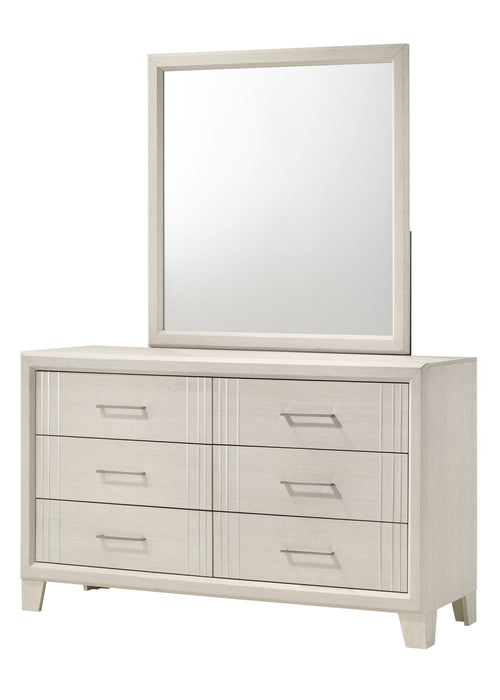Charlie - King 5 Piece Bedroom Set - White