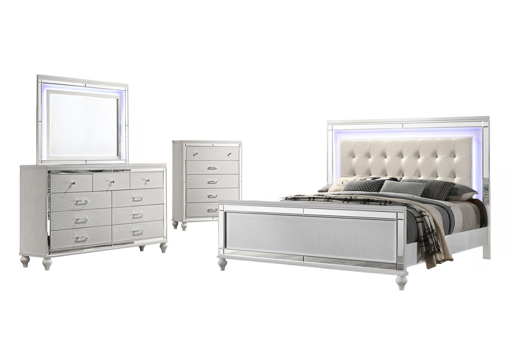 Valentino Queen 5 Piece Bedroom Set