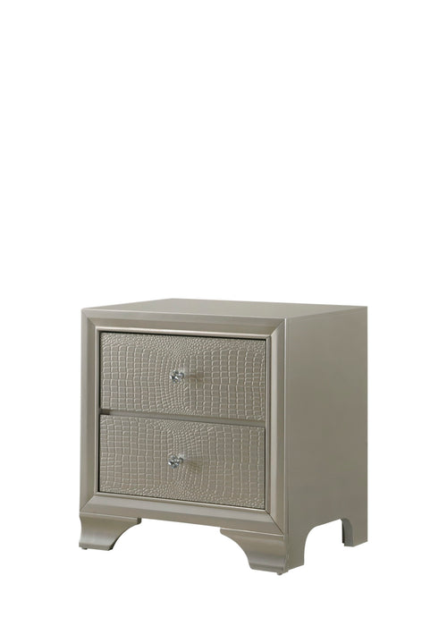 Lyssa - Nightstand - Champagne