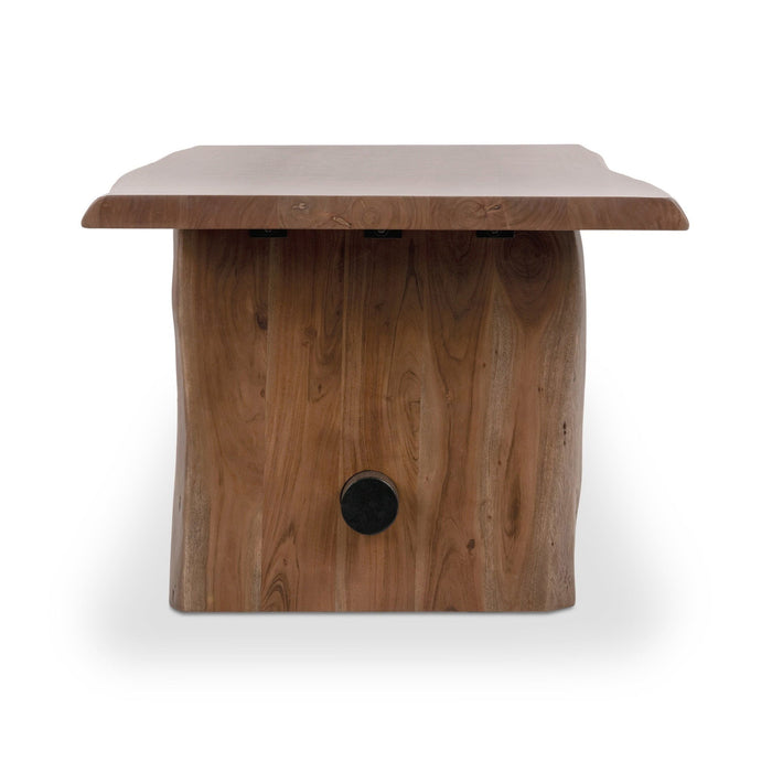 Brinton - 80" Dining Table - Acorn Brown