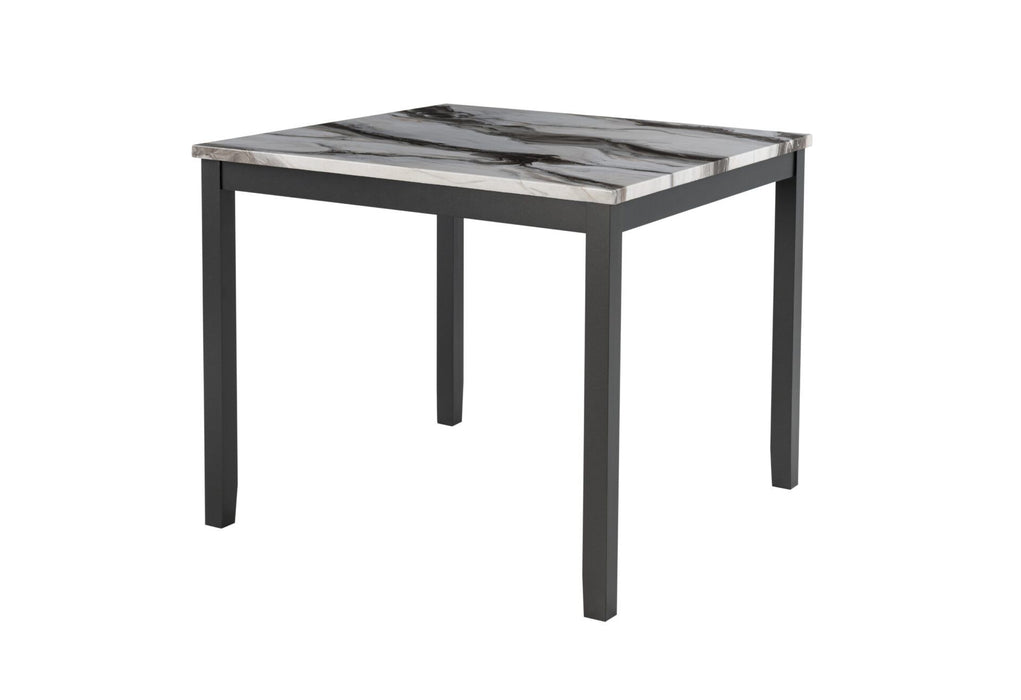 D4054 - 5 Piece Dining Room Set (Bar Table With 4 Bar Stools) - Black
