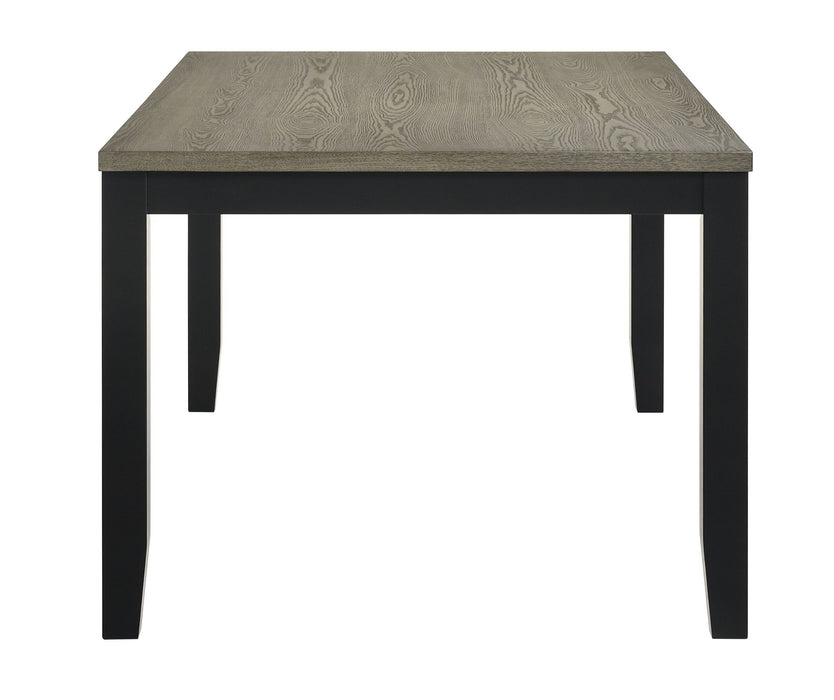 Folio - 6 Piece Dining Room Set - Light Brown / Black