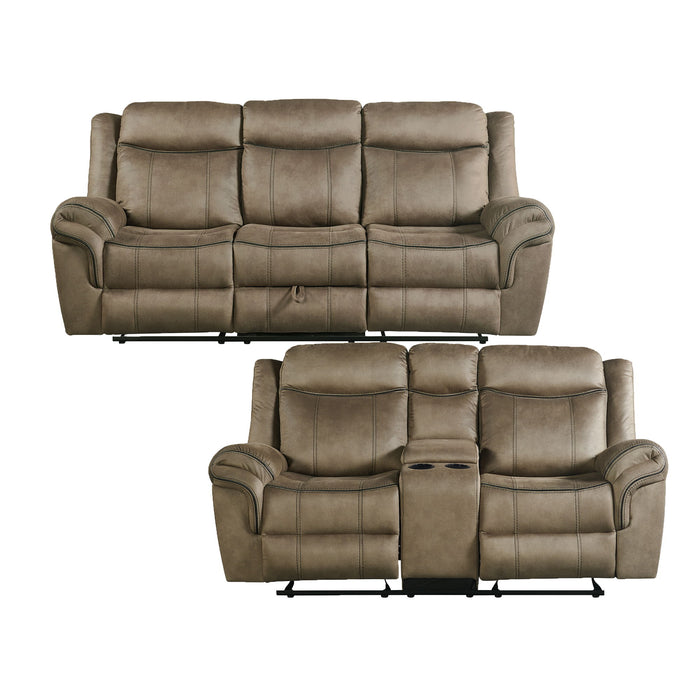 2 PC Sofa & Loveseat Set
