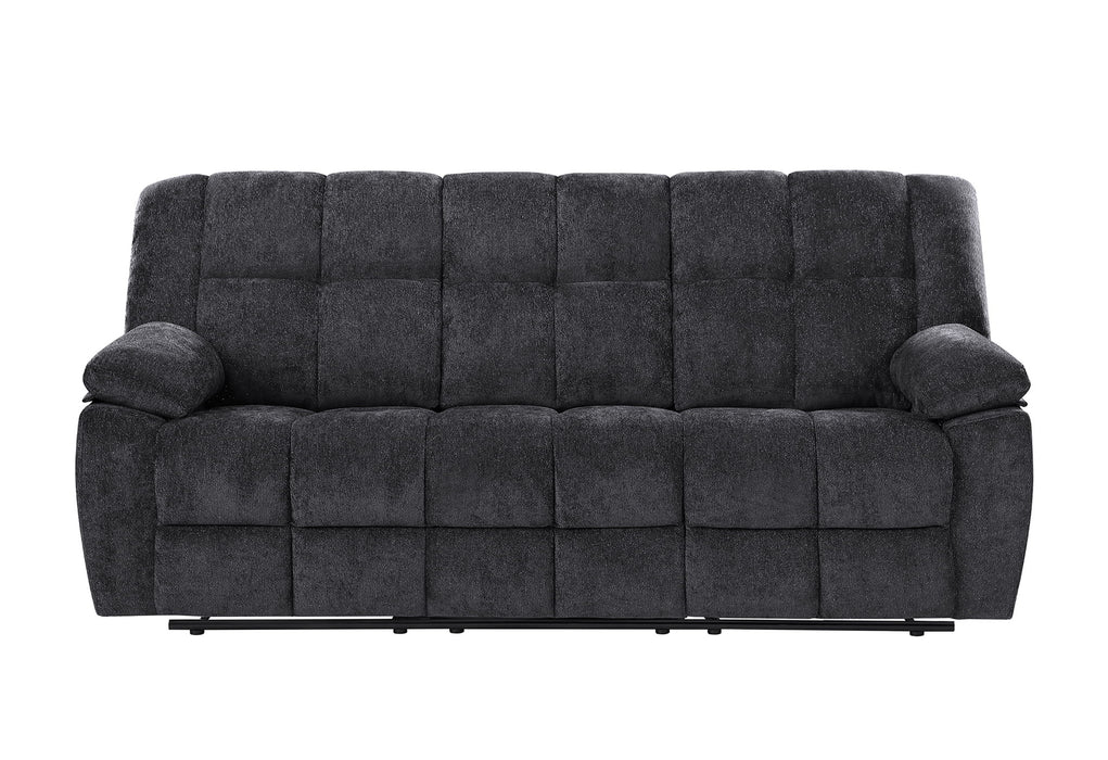 U6000 - Reclining Sofa / Console Reclining Loveseat / Recliner - Black