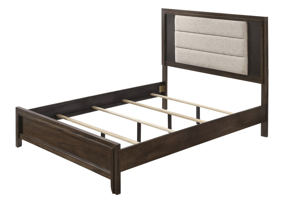 Carlton - Queen 4 Piece Bedroom Set - Brown