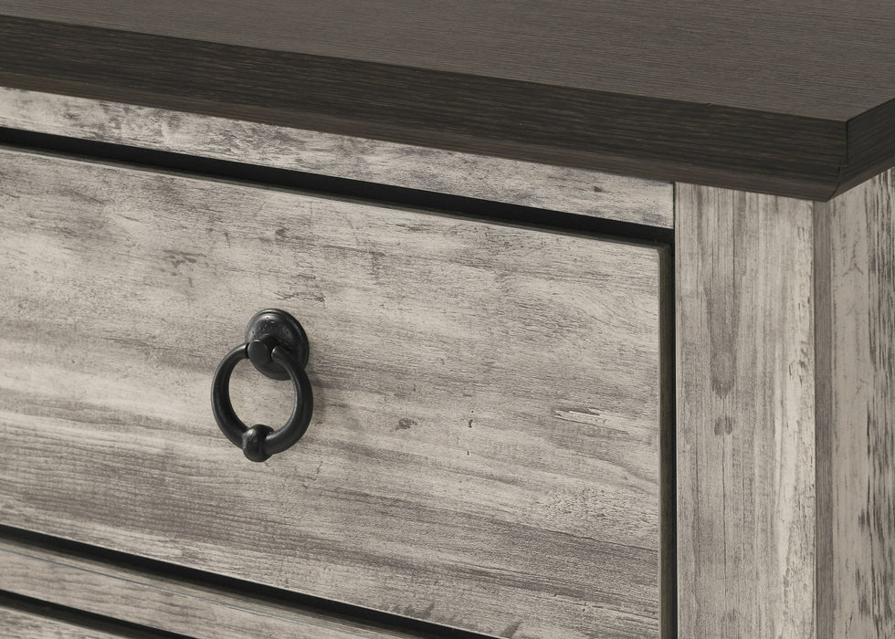 Ella-Mae - Dresser & Mirror - Gray