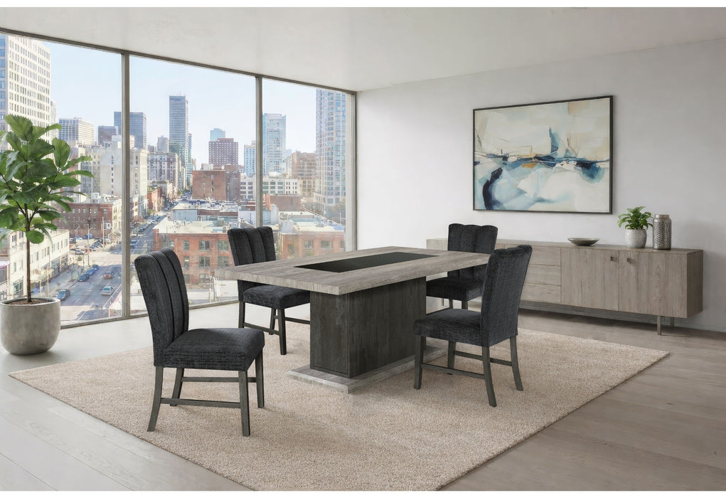 D5473 - Bar Table - Black / Gray