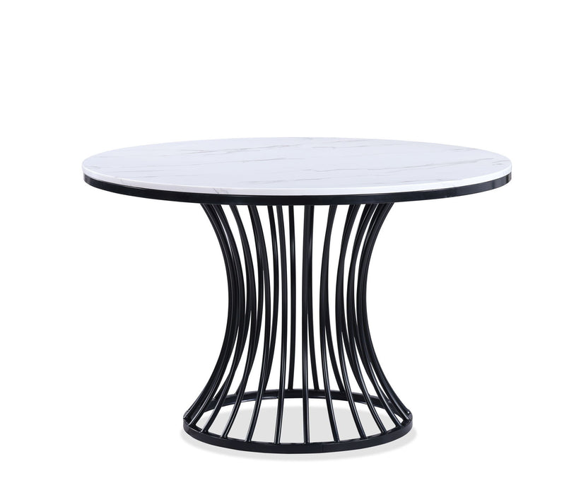 Hadley - 5 Piece Dining Room Set - Light Gray