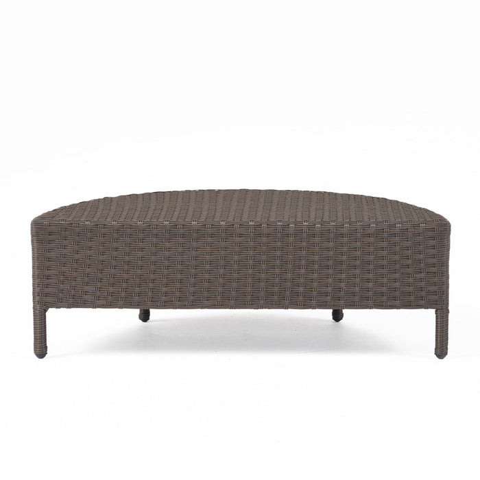 Pt Limon - Outdoor Coffee Table Wicker - Dark Brown