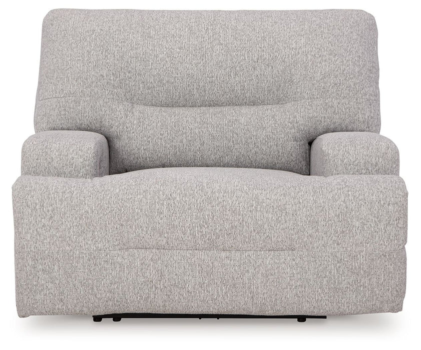 Acklen Place - Wide Seat Power Recliner - Pewter