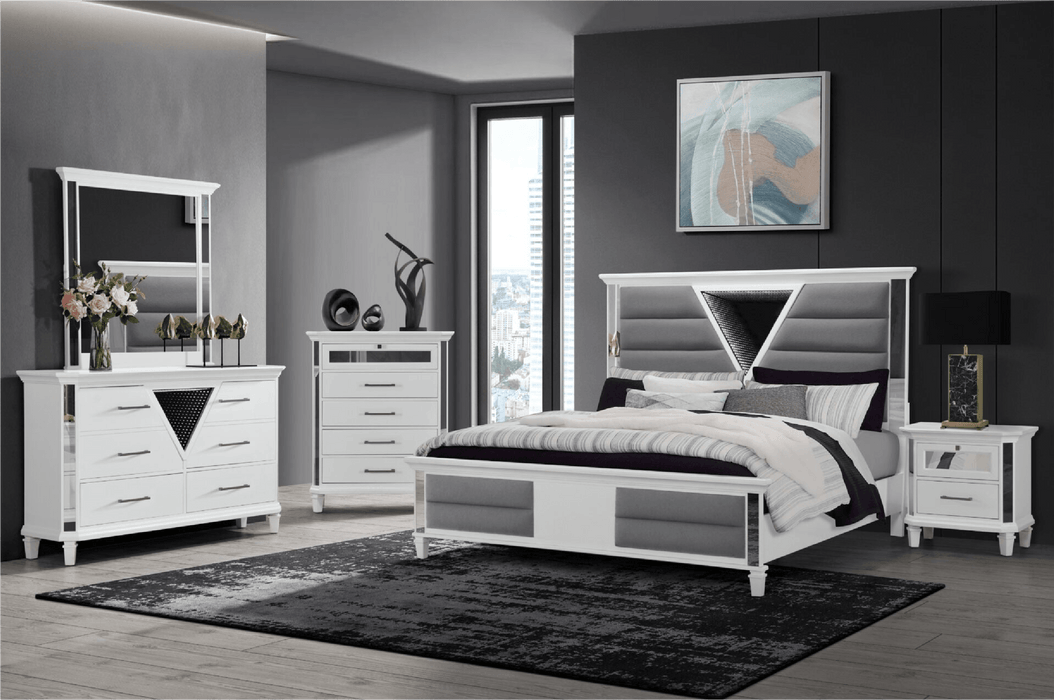 4 PC King Bedroom Set