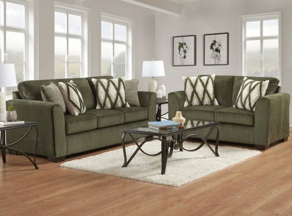 2 PC Sofa & Loveseat Set
