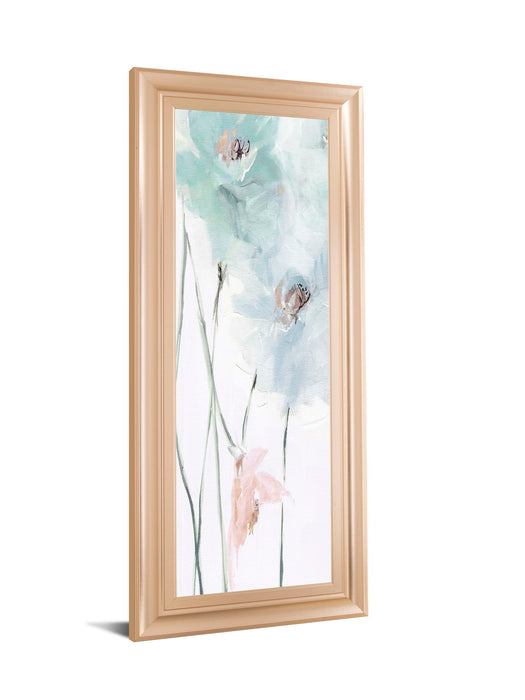 Spring Poppies I By Susan Pepe - Light Blue