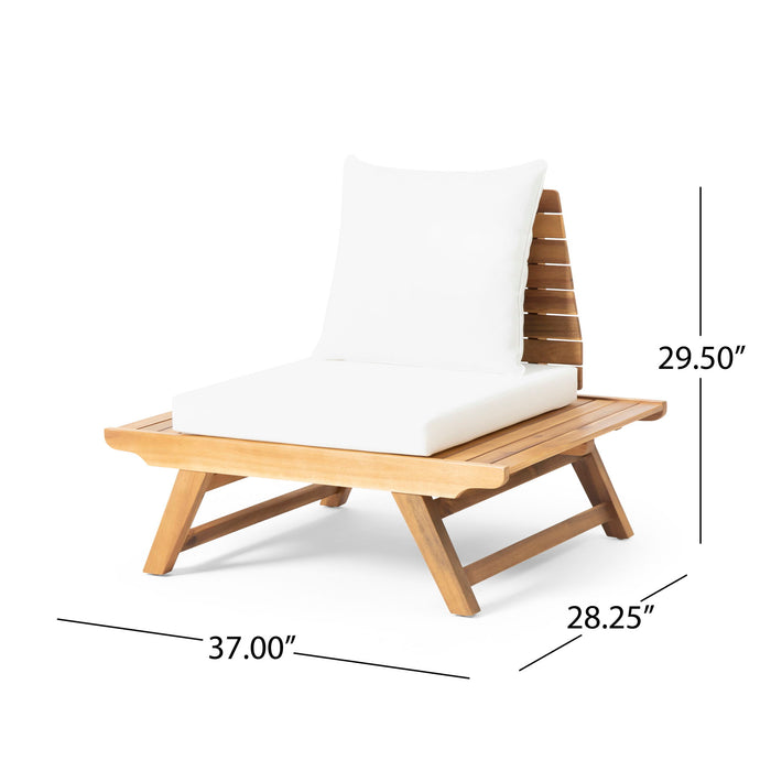 Sedona - Outdoor Club Chair With Slatted Design