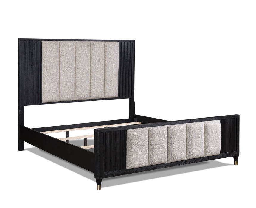 Kara - Queen Bed - Black