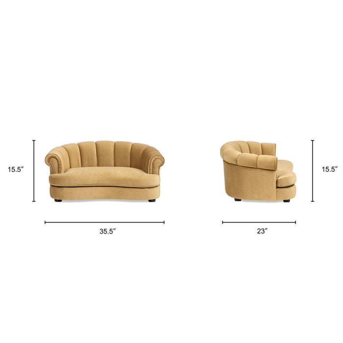 Halle - Rolled Arm Dog Sofa Bed