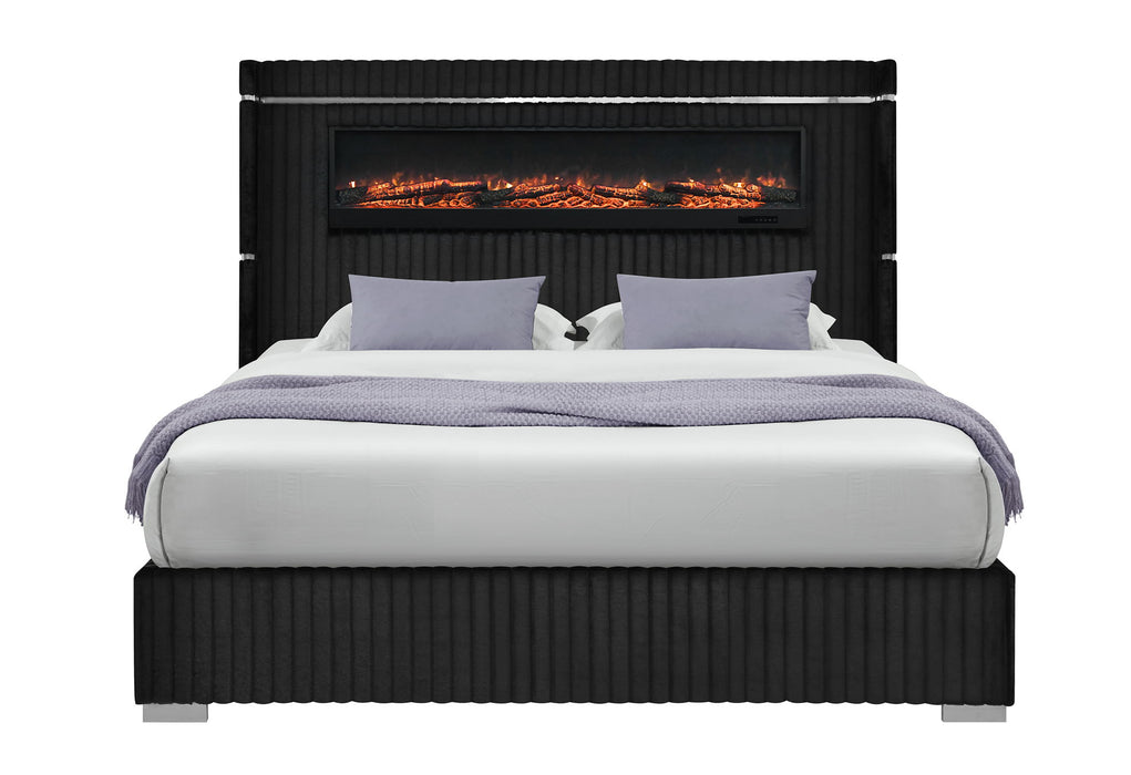 2215 - King Bed - Black