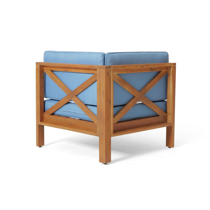 Brava - X Back Corner Chair